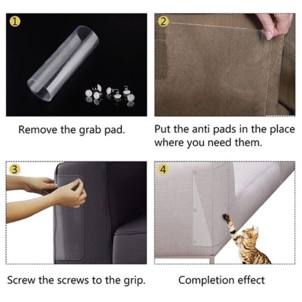 Anti rasguños x5 protector de sofás