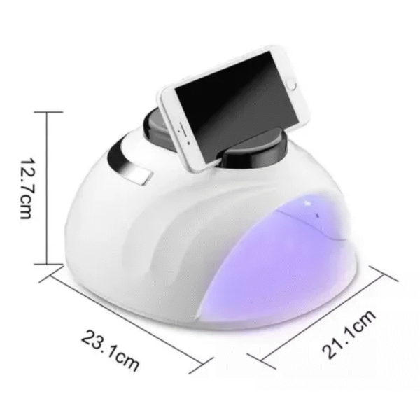 Lampara De Uñas Con Soporte Para Celular