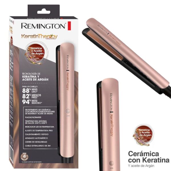 PLANCHA DE CABELLO KERATINA