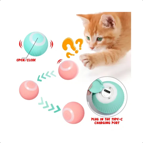 Pelota recargable para mascota